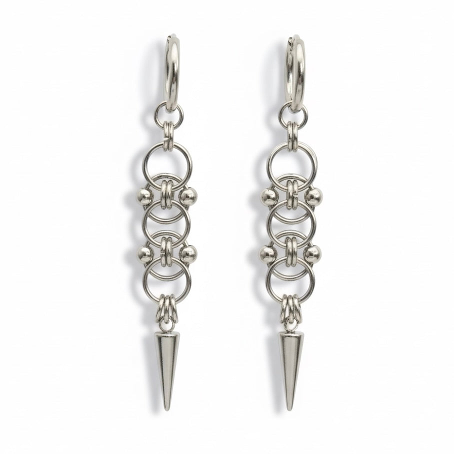 SPIRE Chainmail Hoop Earrings