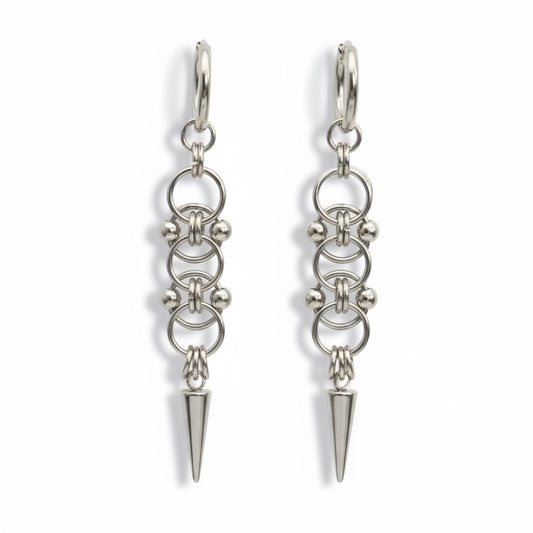 SPIRE Chainmail Hoop Earrings