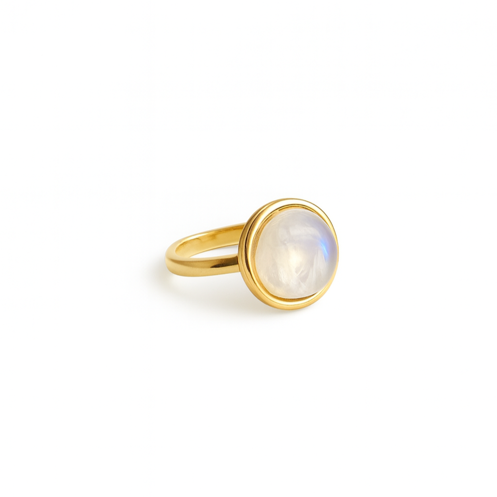 CHHOTA Moonstone Ring Gold