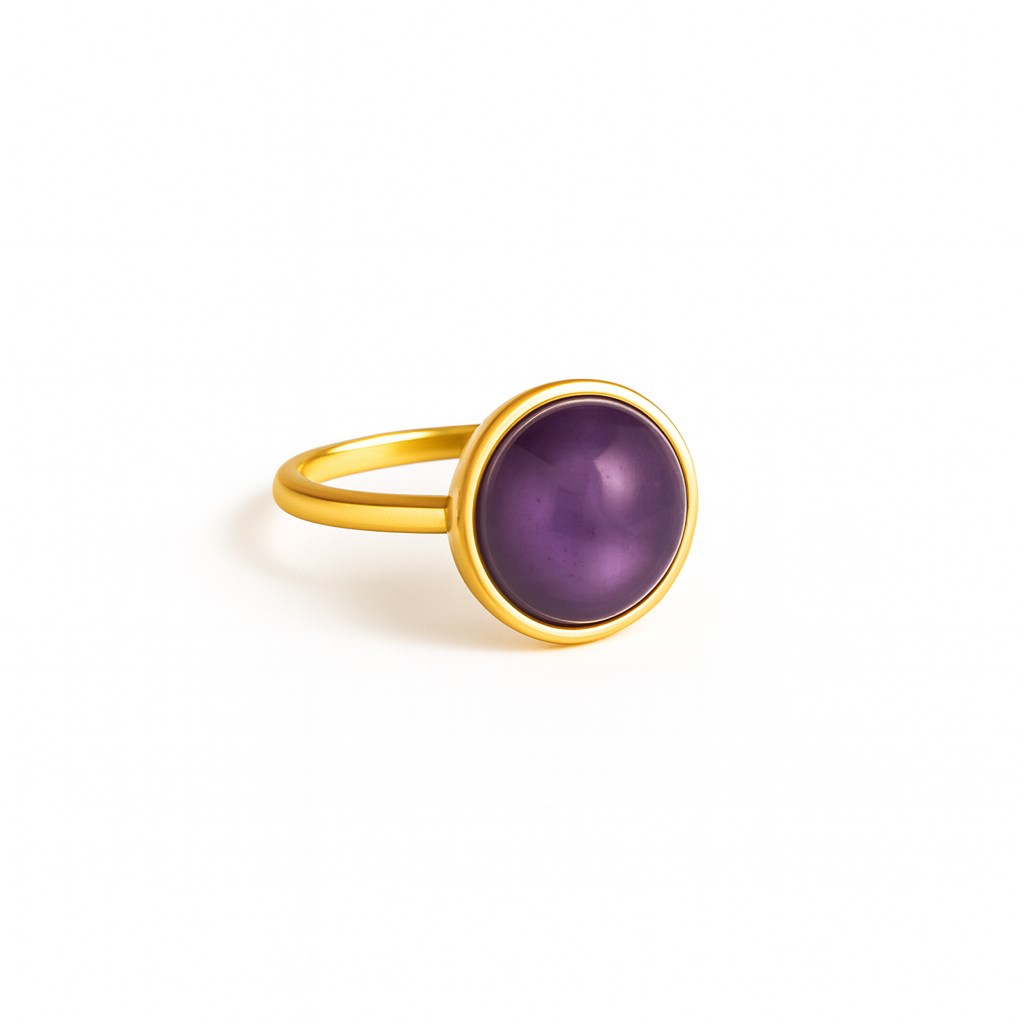 CHHOTA Amethyst Ring Gold