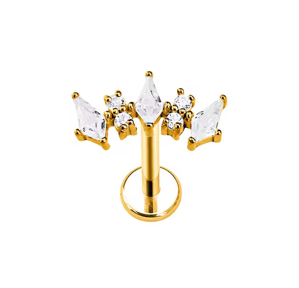 Bijoux de corps STONED Push Pin en or