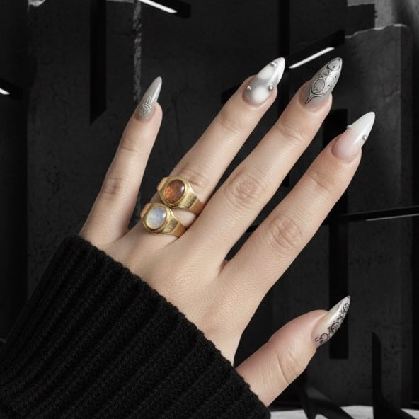 SOLARA Sunstone Ring Gold