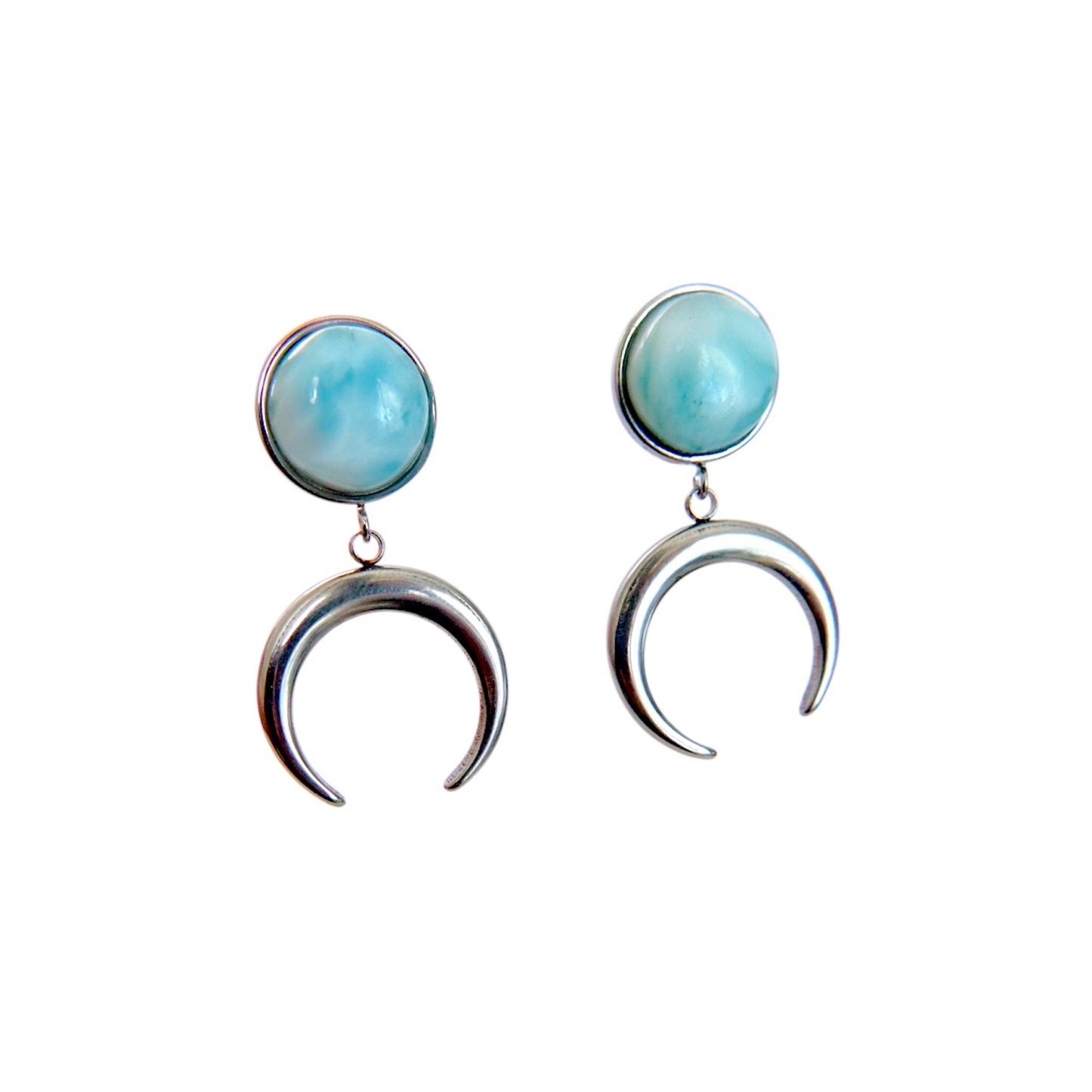 STELLA Sonne- und Mond-Charm-Ohrringe Gold