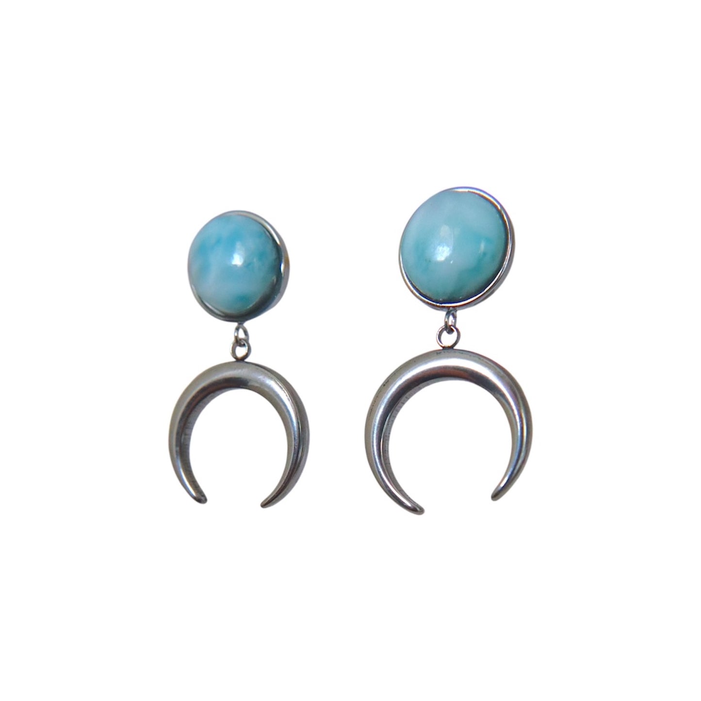 STELLA Sonne- und Mond-Charm-Ohrringe Gold