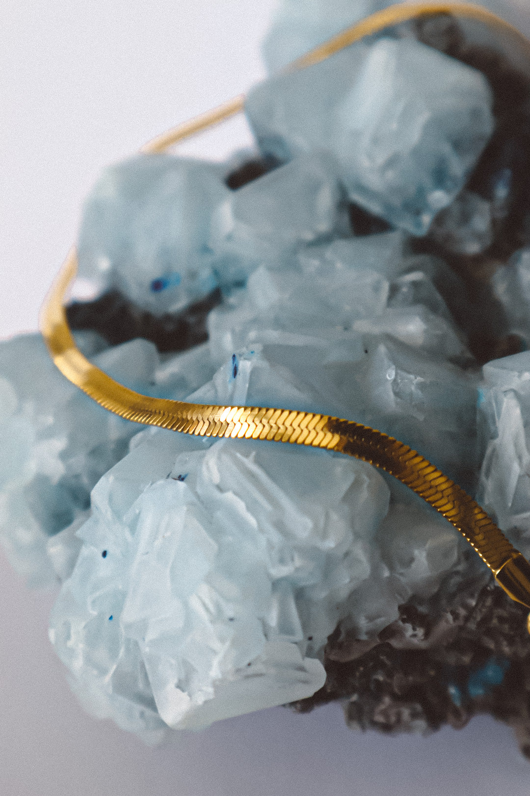 Halbmond-Anhänger, O-Ring, Kielkette, Halsband – Gold