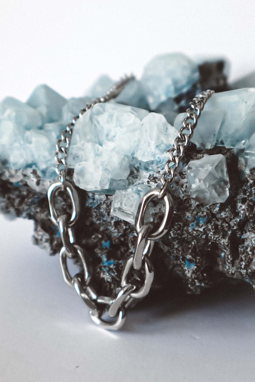 Collier Chaîne Ovale - Argent