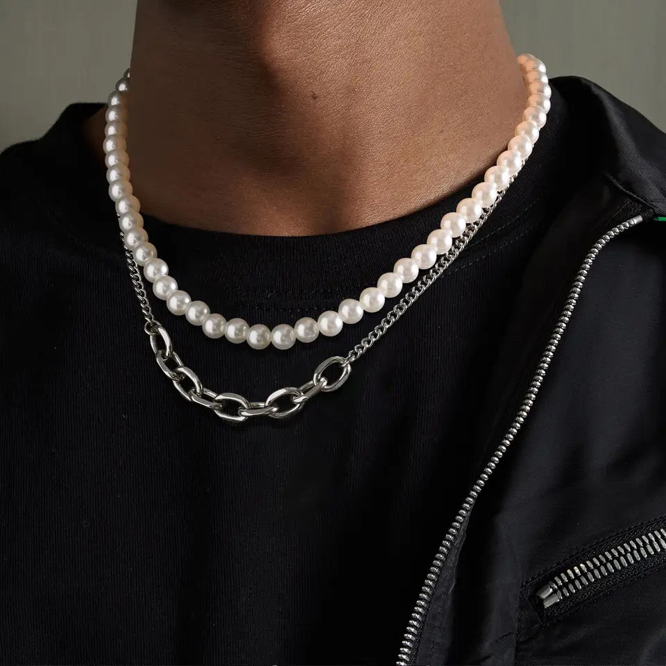Collier Chaîne Ovale - Argent