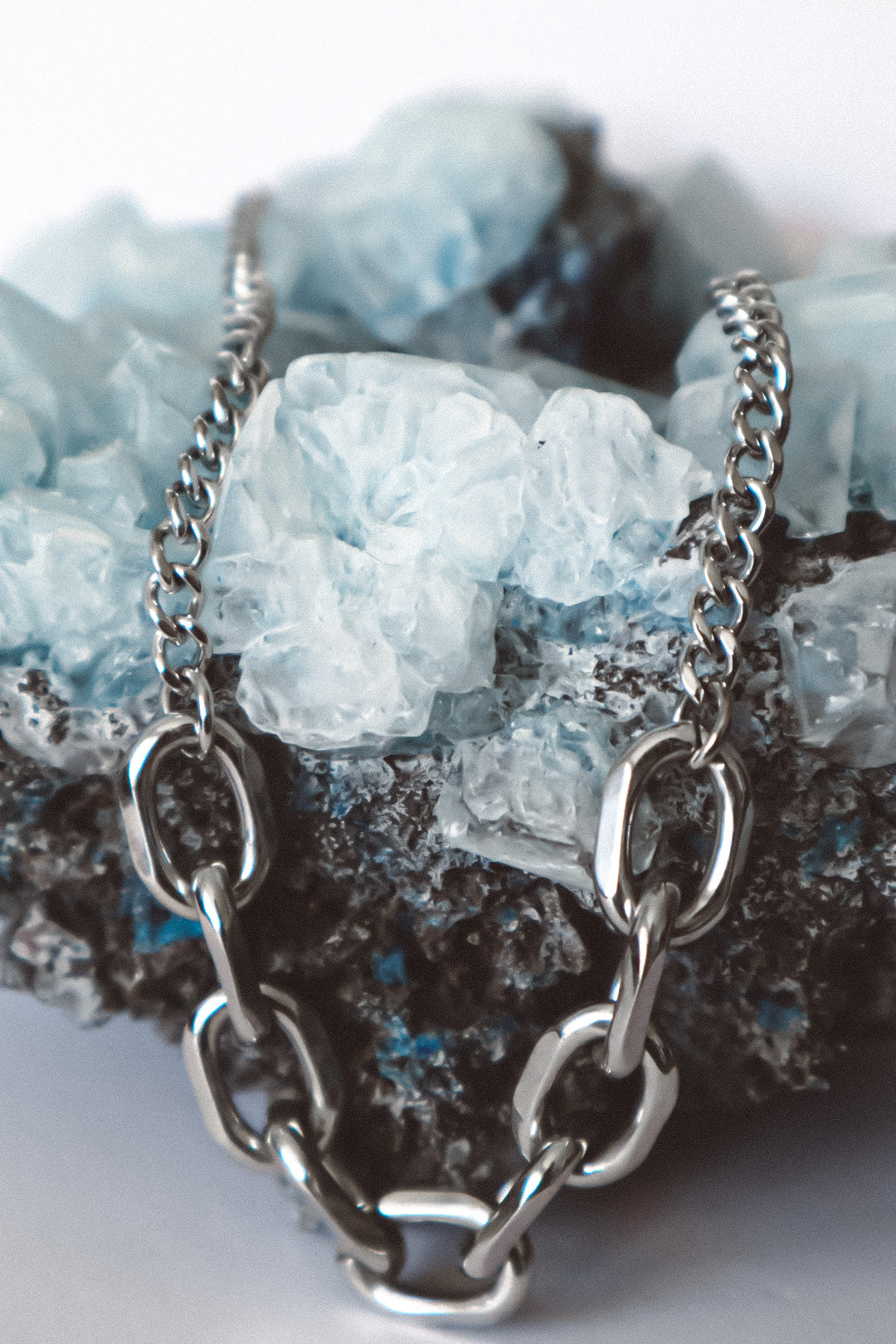 Collier Chaîne Ovale - Argent