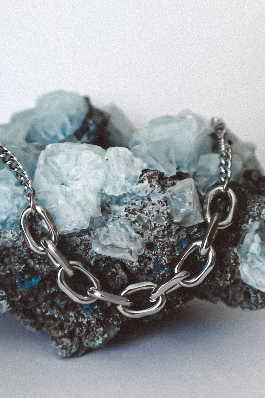 Collier Chaîne Ovale - Argent