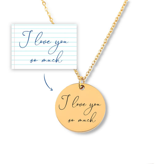 Pendentif manuscrit personnalisé - Personnalisé
