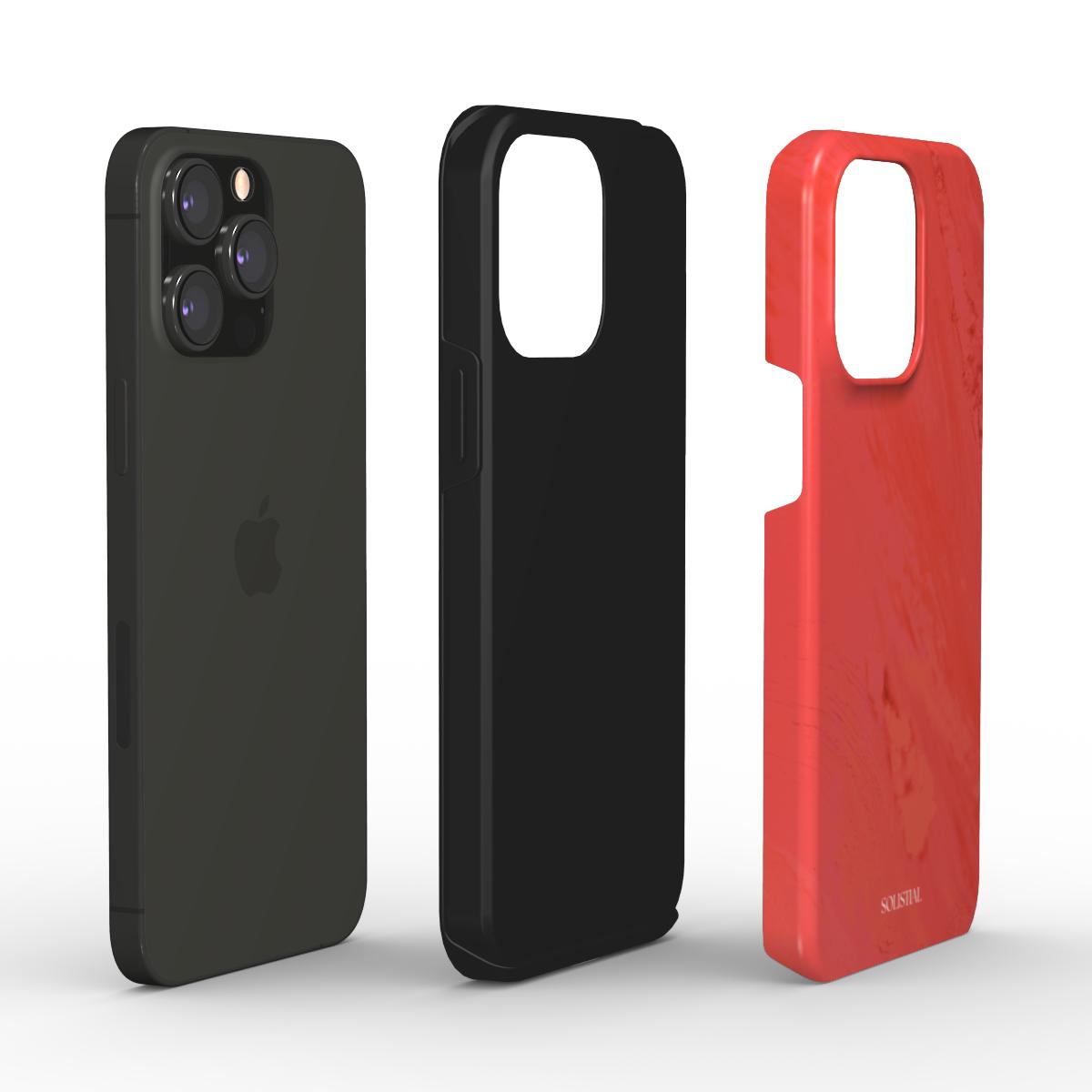 Red Agate Tough Phone Case