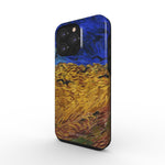 Load image into Gallery viewer, Wheatfield with Crows by Van Gogh Tough Phone Case
