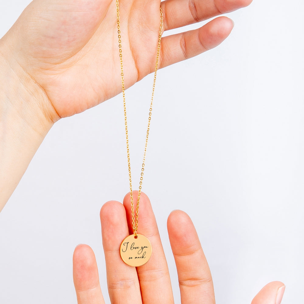 Pendentif manuscrit personnalisé - Personnalisé