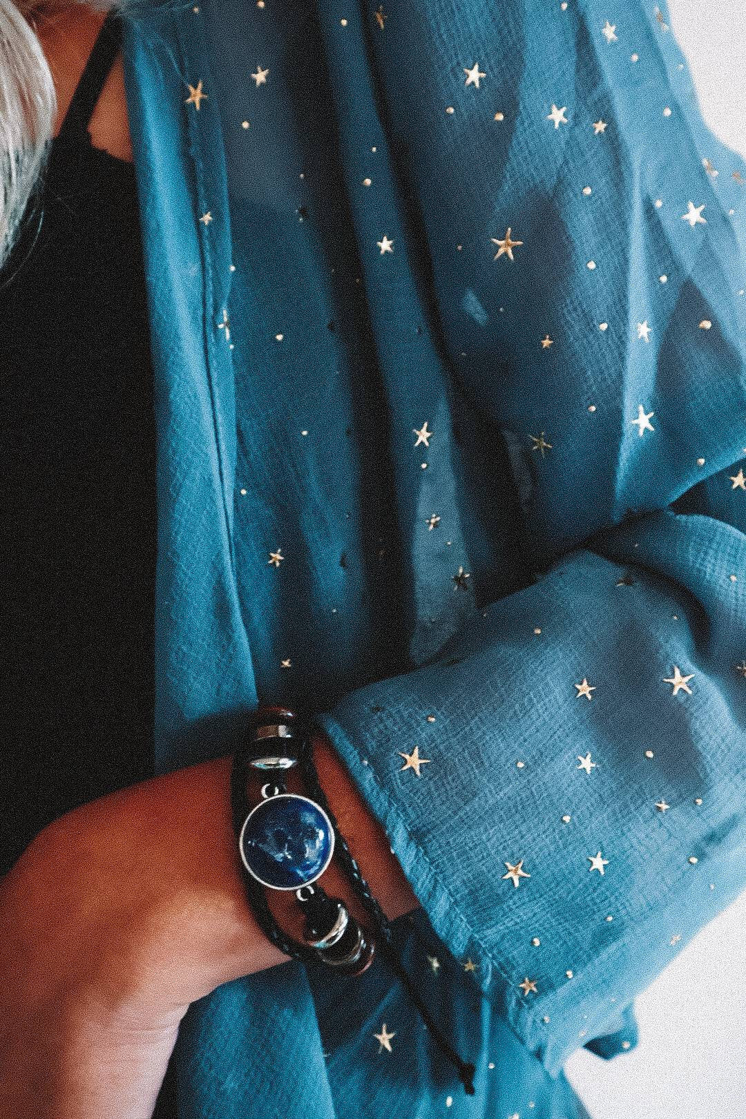 Lapis Lazuli Bracelet Stack
