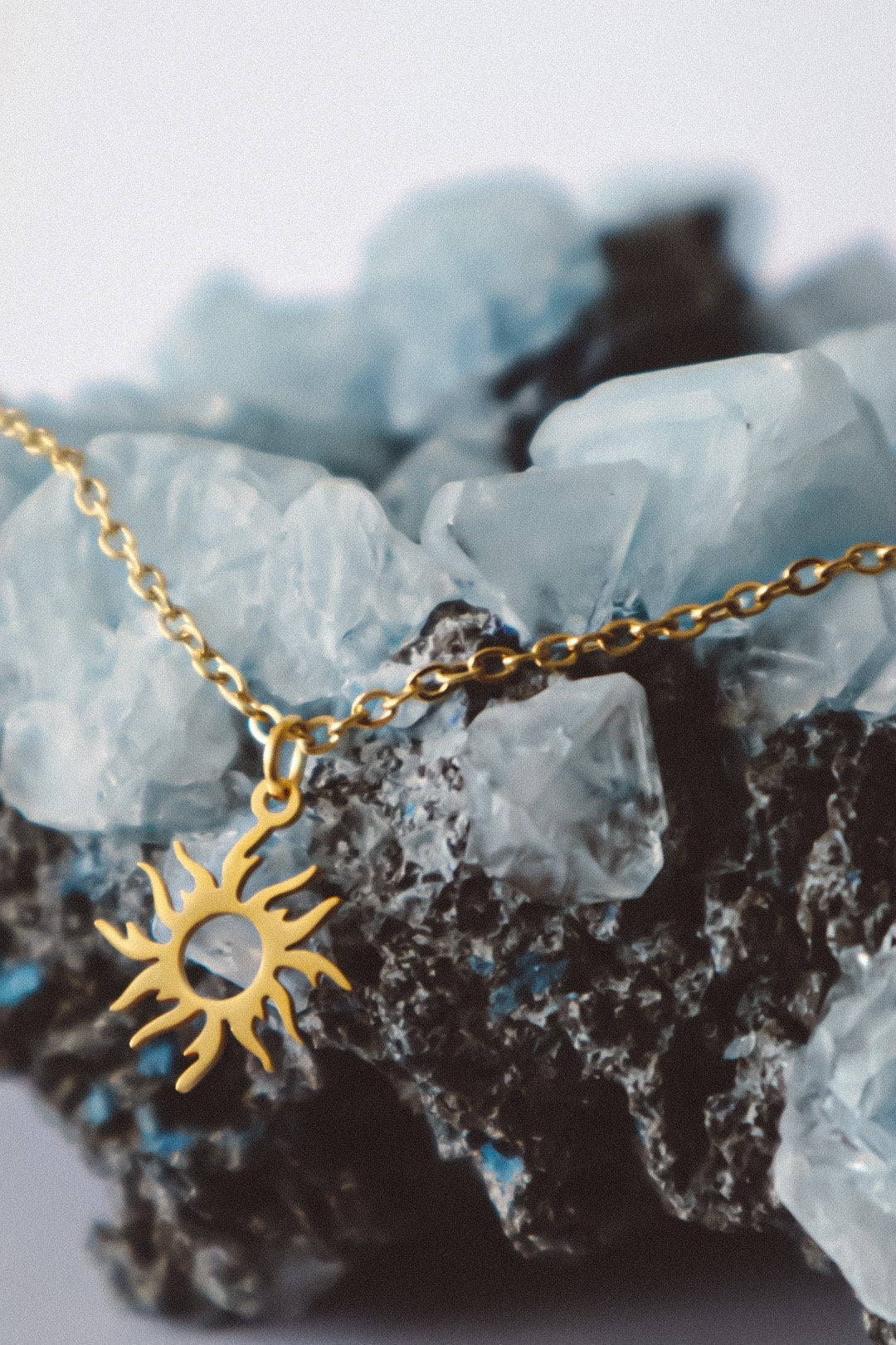 SUN&MOON Necklace Gold