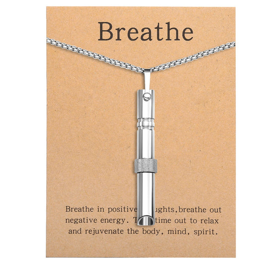 Find Your Peace with the BREATHE Necklace: A Journey to Calm - s  o  l  i  s  t  i  a  l