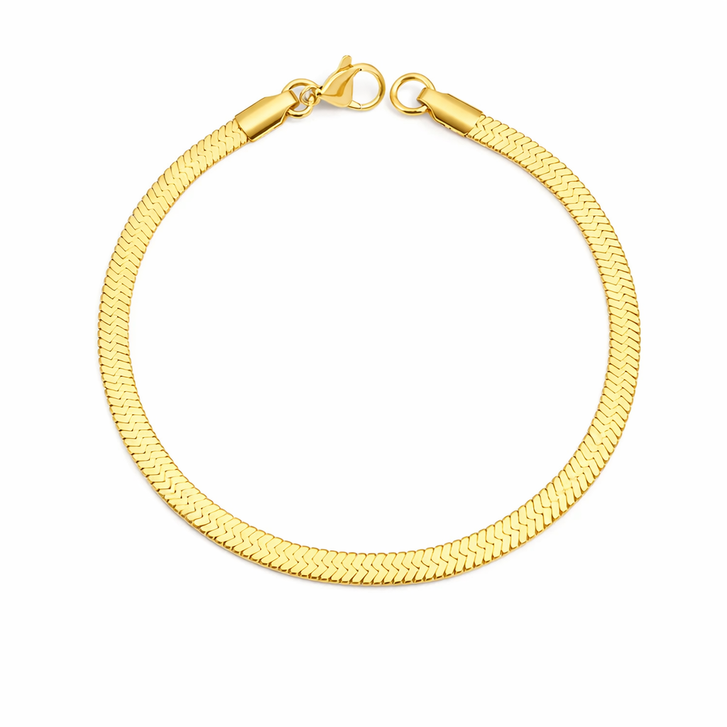 ELARA Snake Chain Bracelet Gold