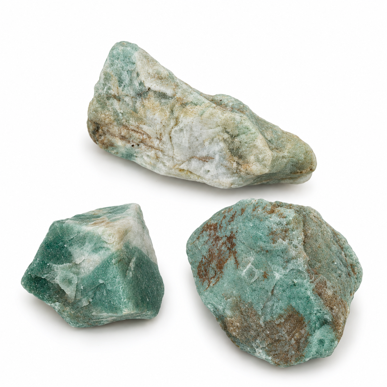 AQUARA Amazonite 3pc Gemstone Set