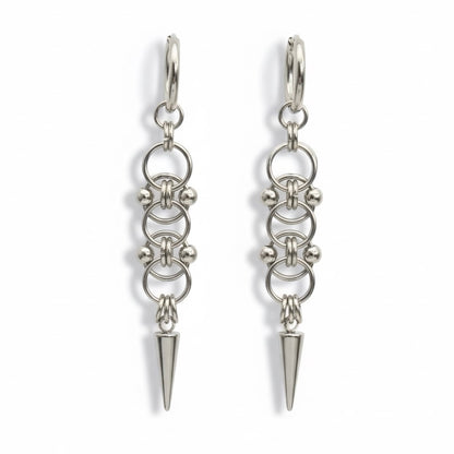 SPIRE Chainmail Hoop Earrings