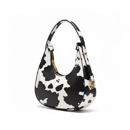 WILD MUSE Cow Print Purse Handbag
