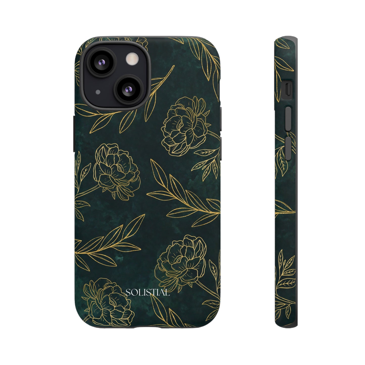 Ornamental Green/Gold - Tough Phone Case