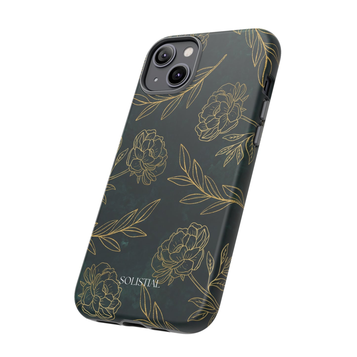 Ornamental Green/Gold - Tough Phone Case