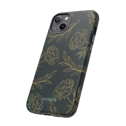 Ornamental Green/Gold - Tough Phone Case