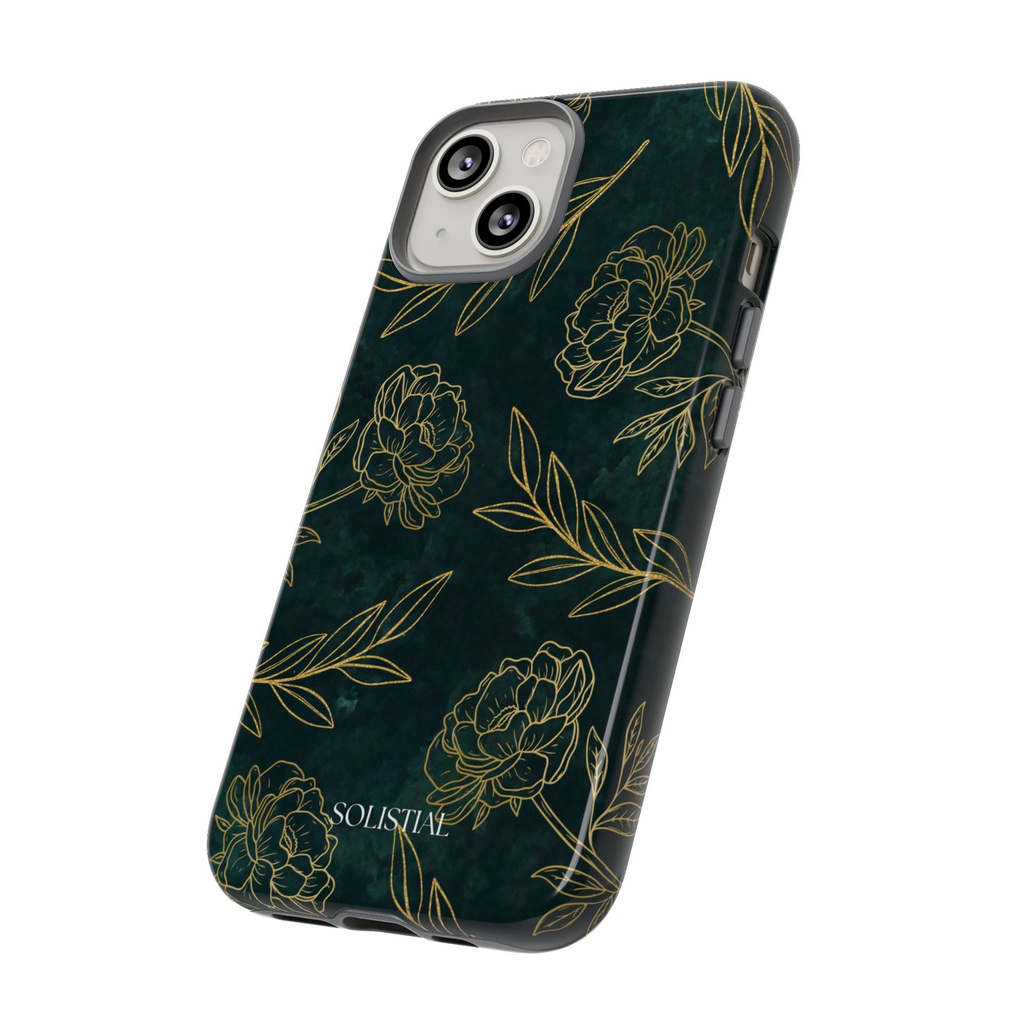 Ornamental Green/Gold - Tough Phone Case