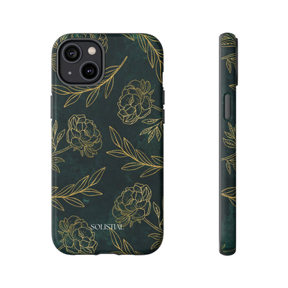 Ornamental Green/Gold - Tough Phone Case