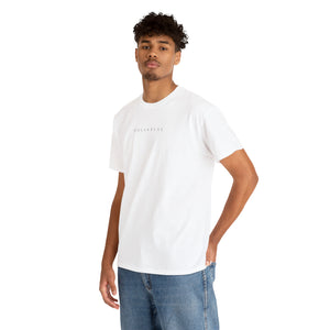 Solar Gaze Back Print T-Shirt - White/Black