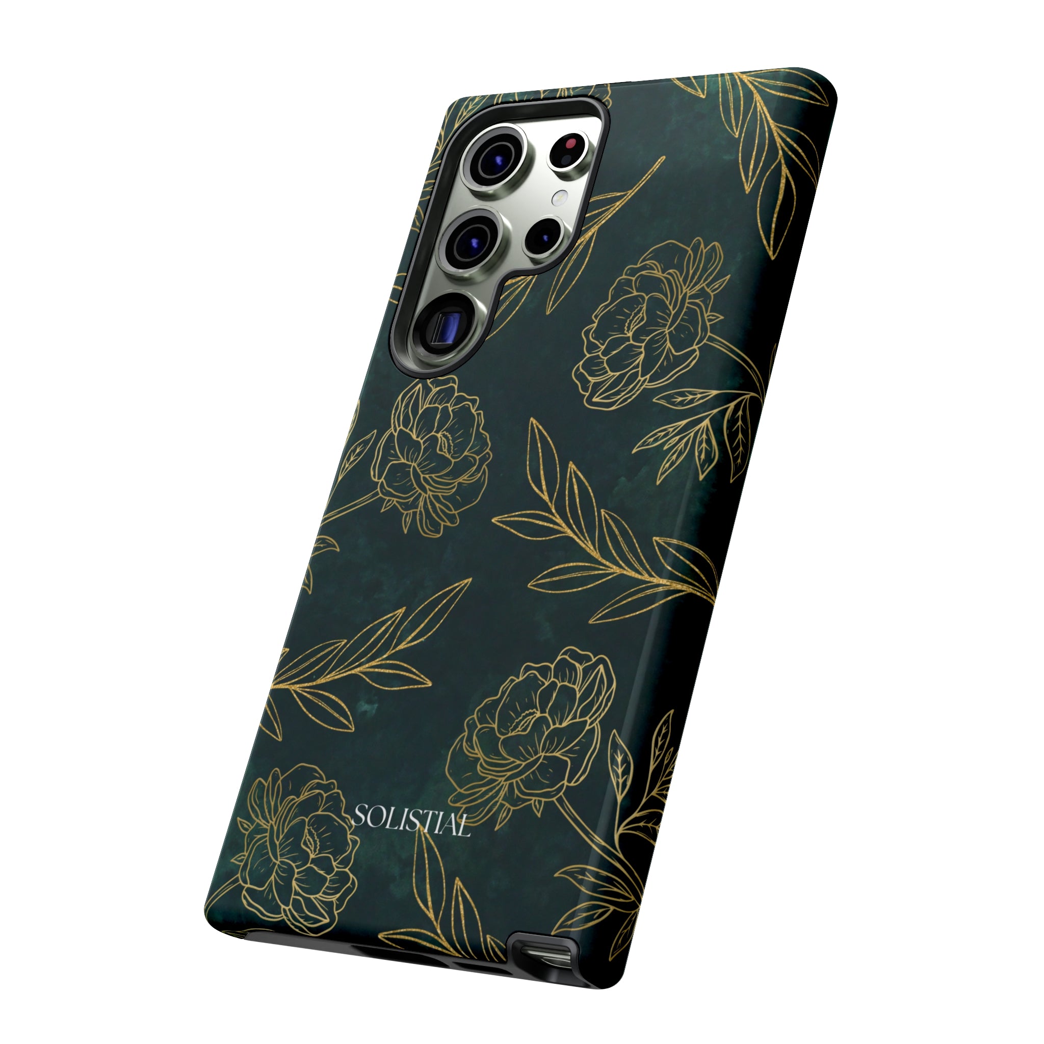 Ornamental Green/Gold - Tough Phone Case