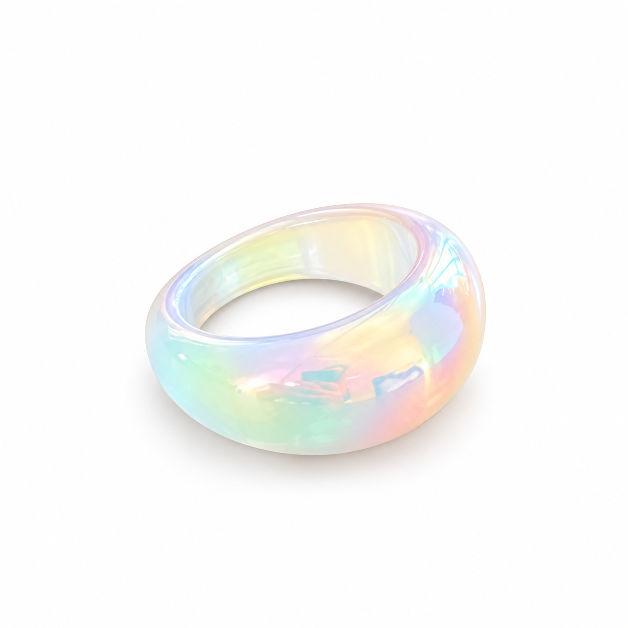 AVI Iridescent Acrylic Ring 7 Colours