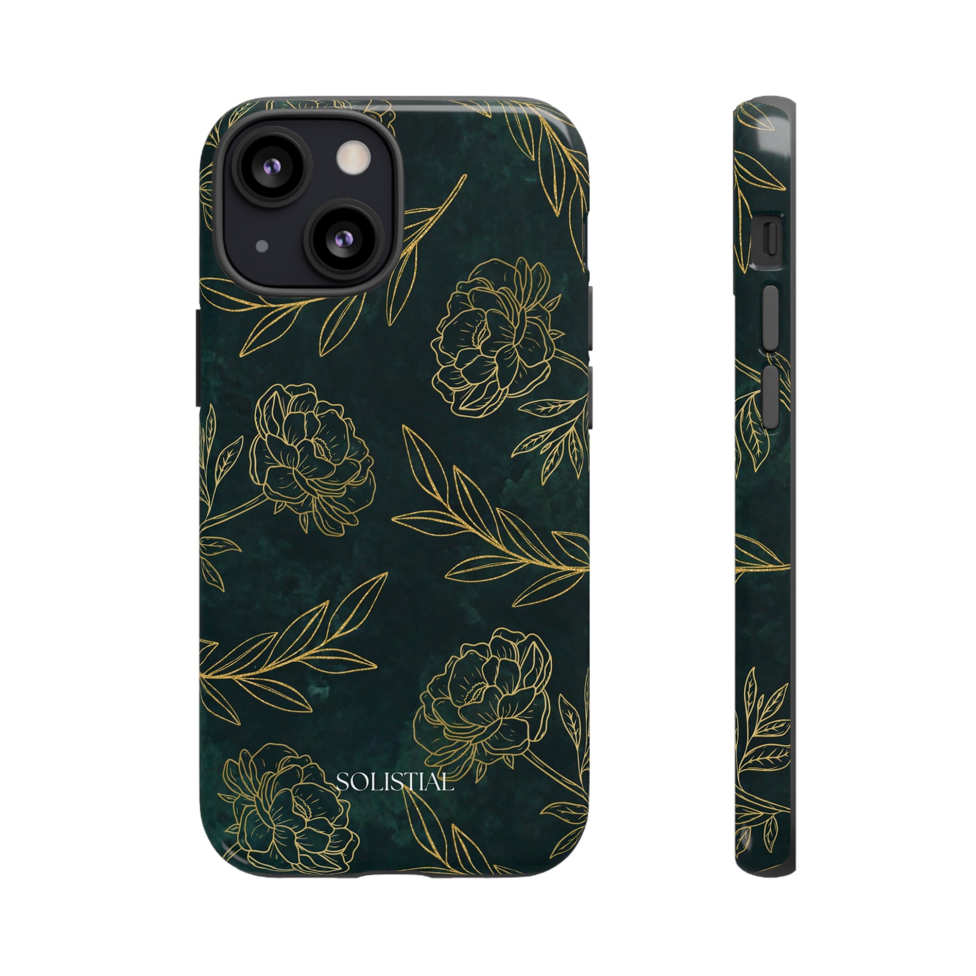 Ornamental Green/Gold - Tough Phone Case