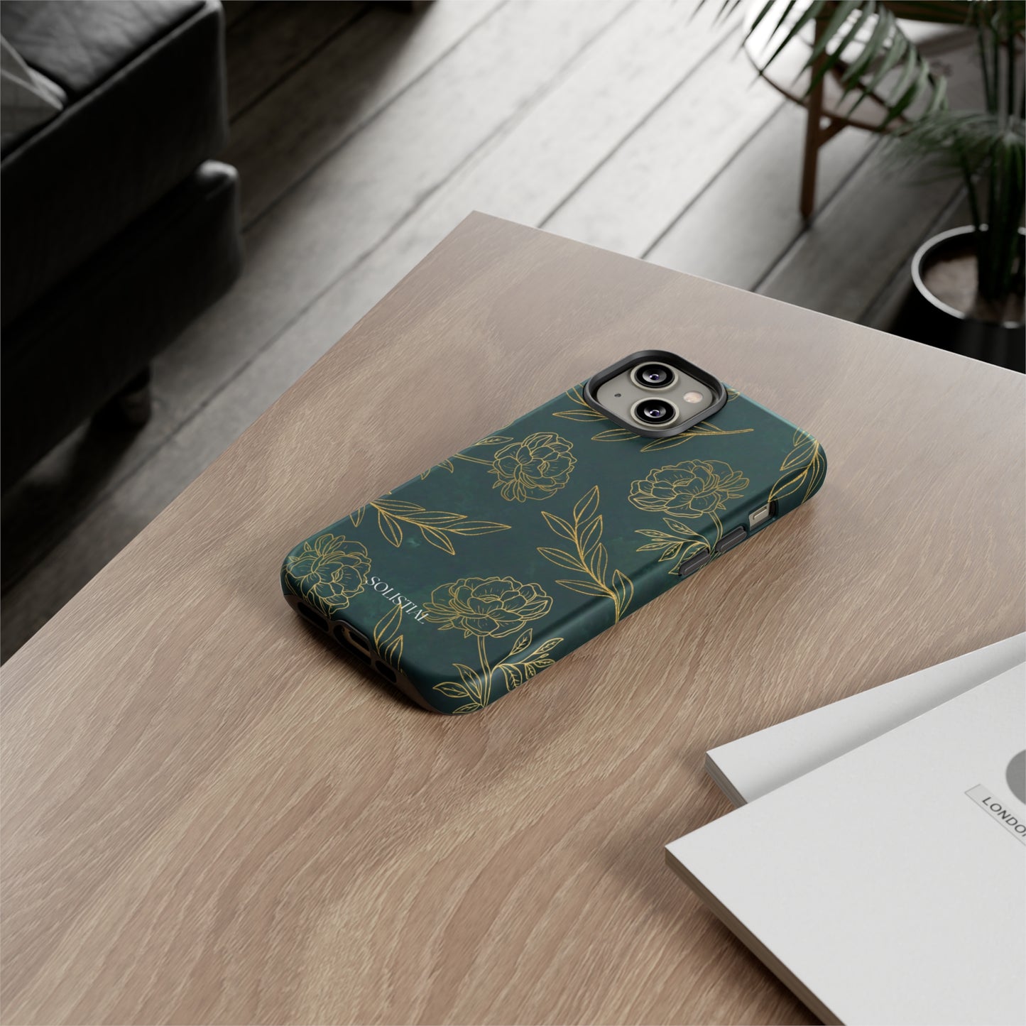 Ornamental Green/Gold - Tough Phone Case