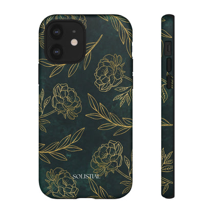 Ornamental Green/Gold - Tough Phone Case