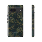 Cargar imagen en el visor de la galería, Ornamental Green/Gold - Tough Phone Case
