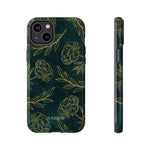 Cargar imagen en el visor de la galería, Ornamental Green/Gold - Tough Phone Case
