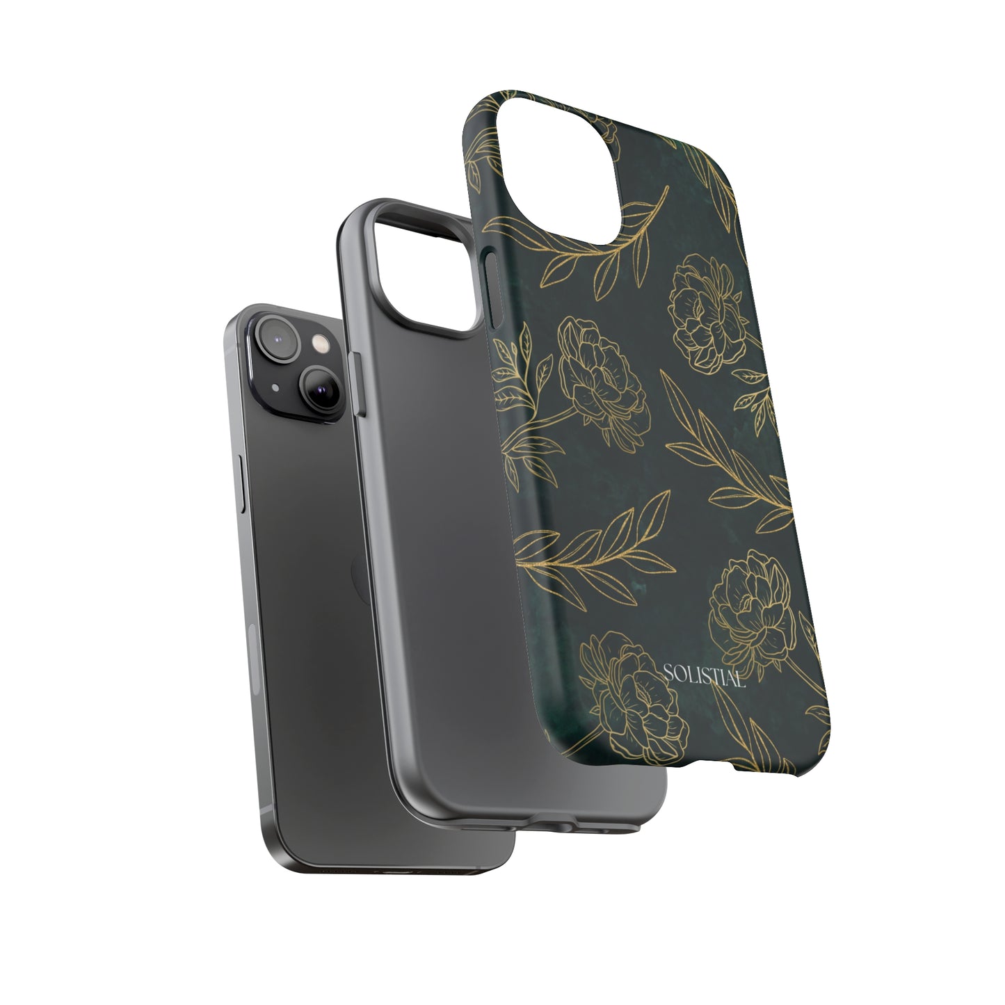 Ornamental Green/Gold - Tough Phone Case