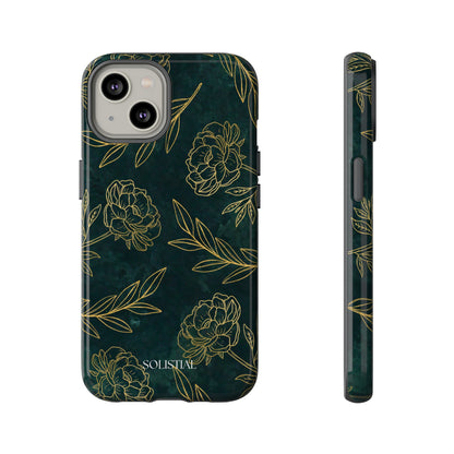 Ornamental Green/Gold - Tough Phone Case