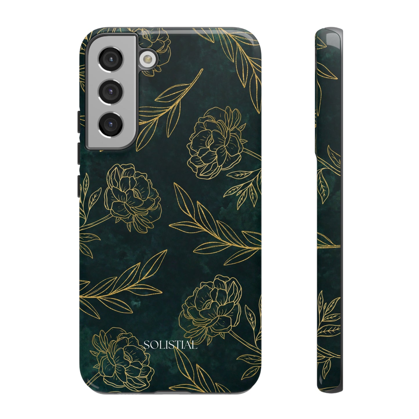 Ornamental Green/Gold - Tough Phone Case