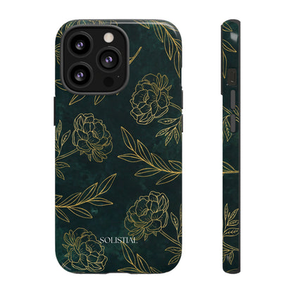 Ornamental Green/Gold - Tough Phone Case