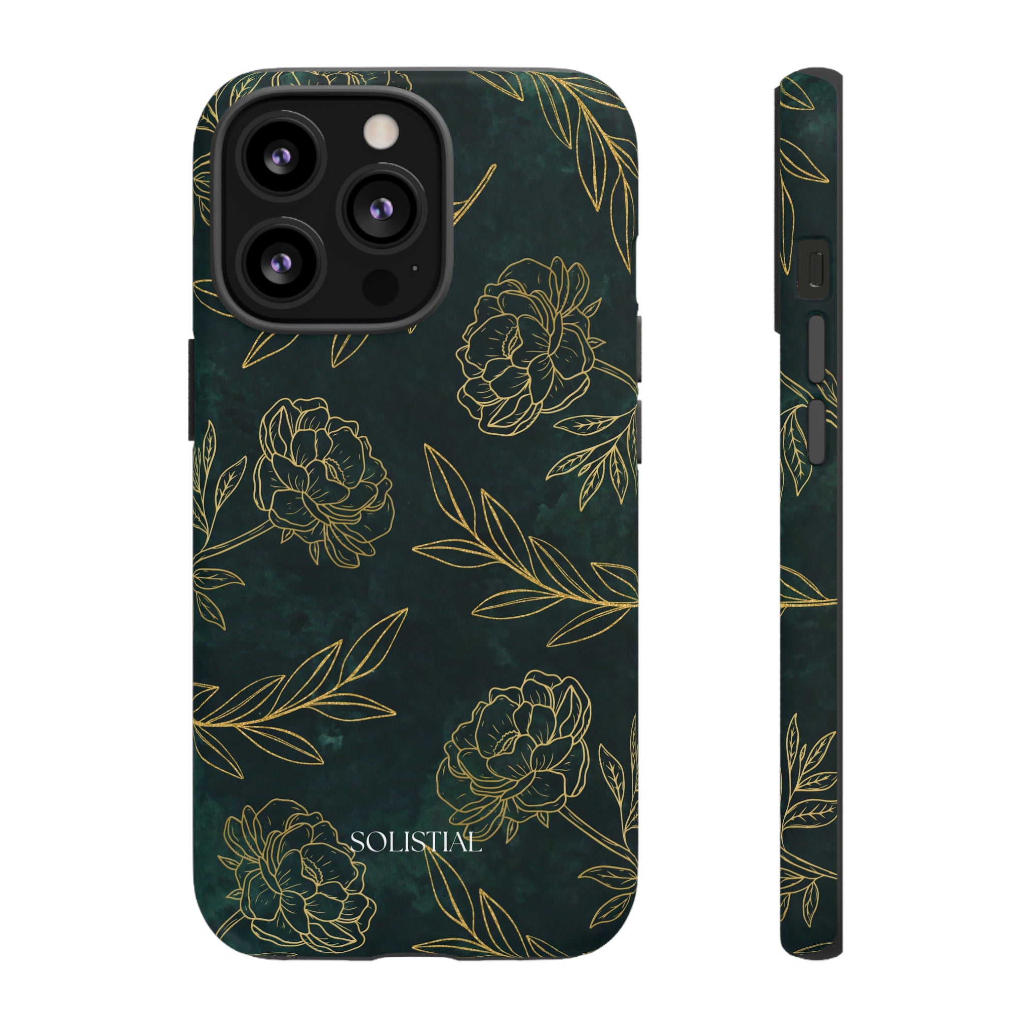 Ornamental Green/Gold - Tough Phone Case