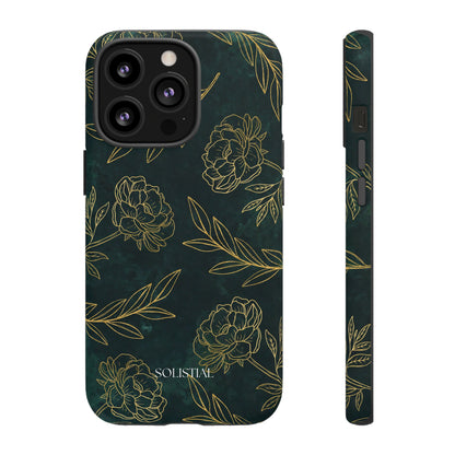 Ornamental Green/Gold - Tough Phone Case