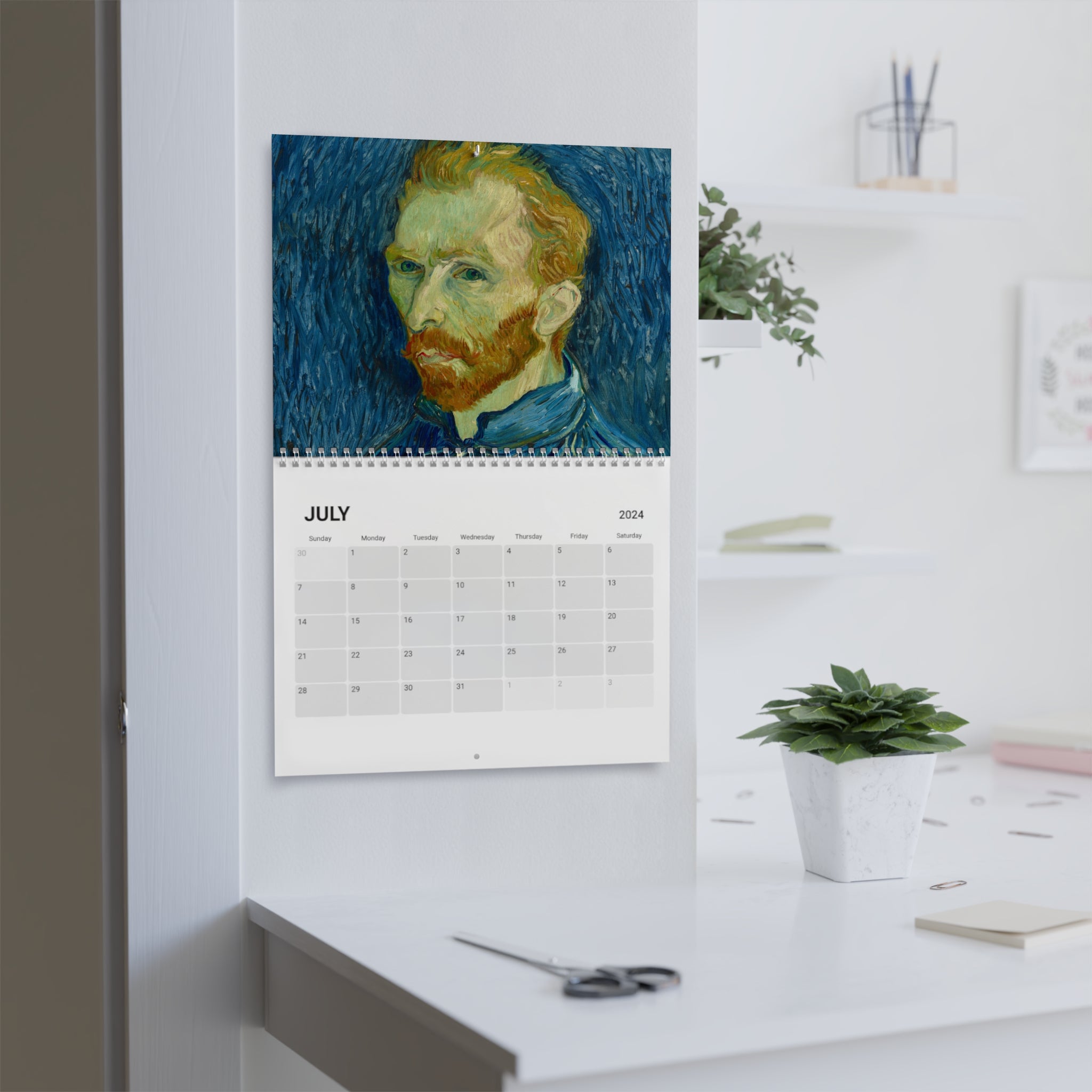 Vincent Van Gogh Art 2024 Wall Calendar – s o l i s t i a l