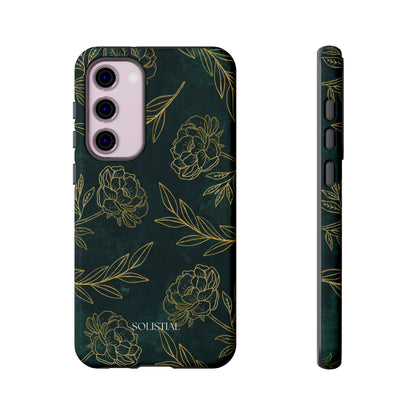 Ornamental Green/Gold - Tough Phone Case