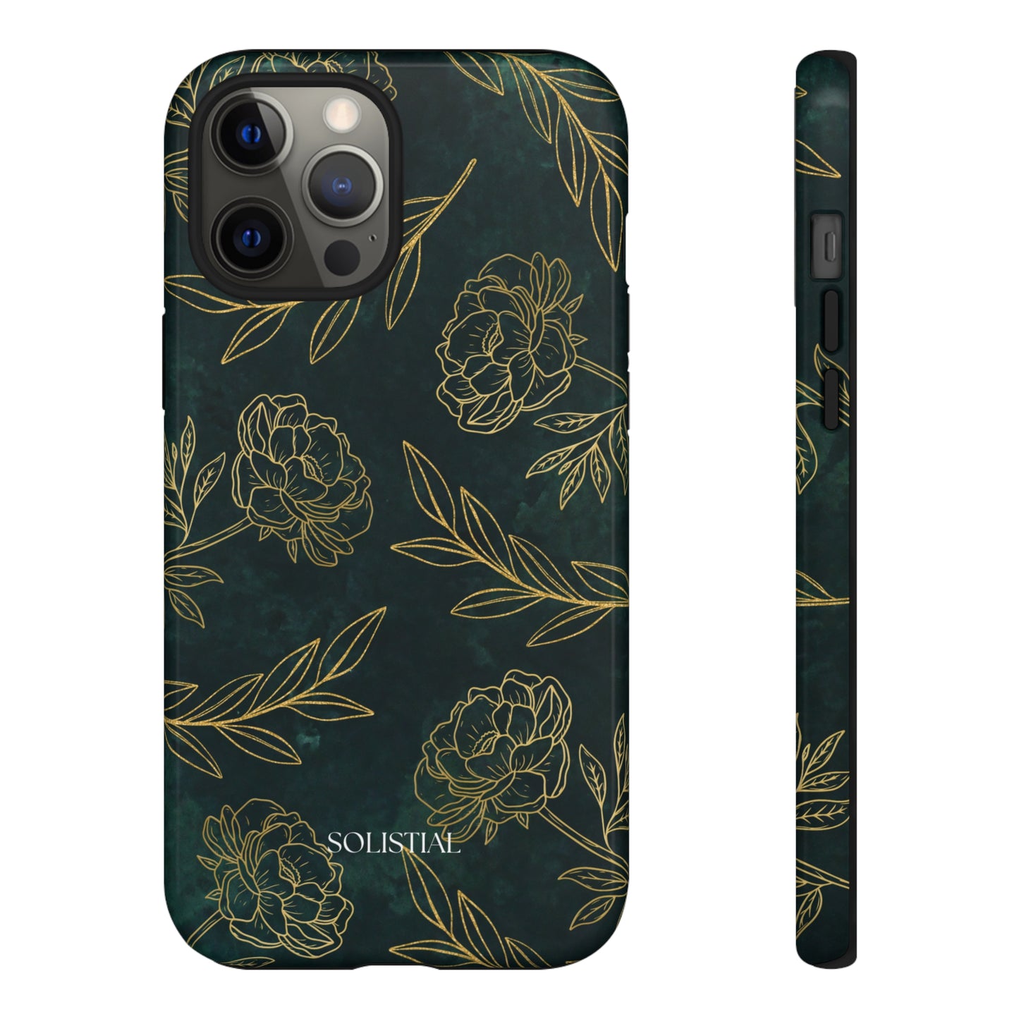 Ornamental Green/Gold - Tough Phone Case