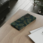 Load image into Gallery viewer, Ornamental Green/Gold - Tough Phone Case
