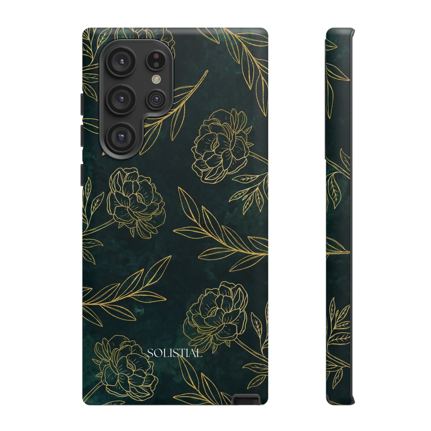 Ornamental Green/Gold - Tough Phone Case