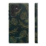 Load image into Gallery viewer, Ornamental Green/Gold - Tough Phone Case

