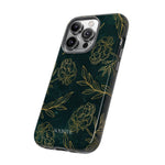 Cargar imagen en el visor de la galería, Ornamental Green/Gold - Tough Phone Case
